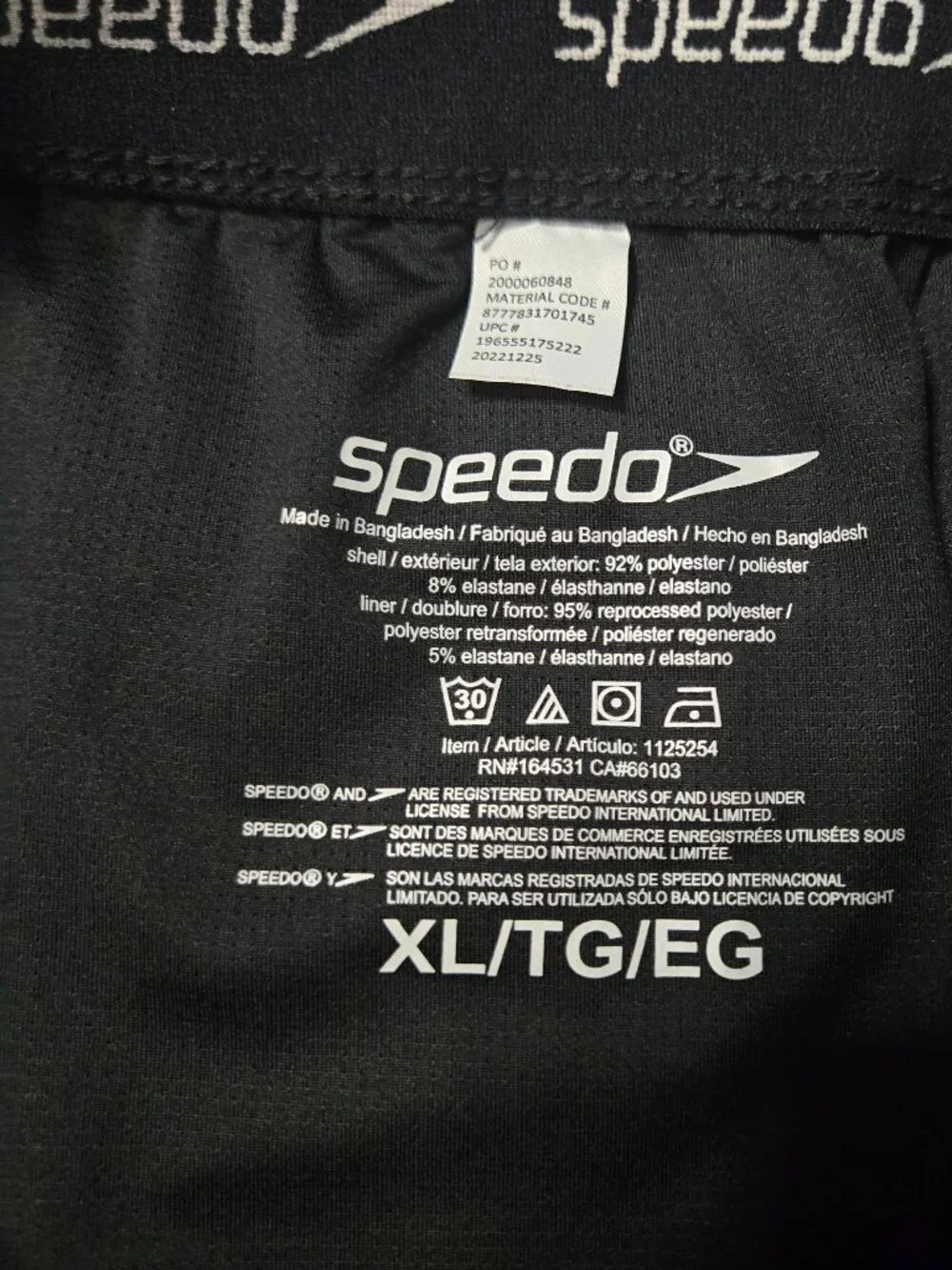 Speedo Mens Tech Volley Swim Trunks UPF 50+ Comfort Liner, Blue, Green, Grey, XL